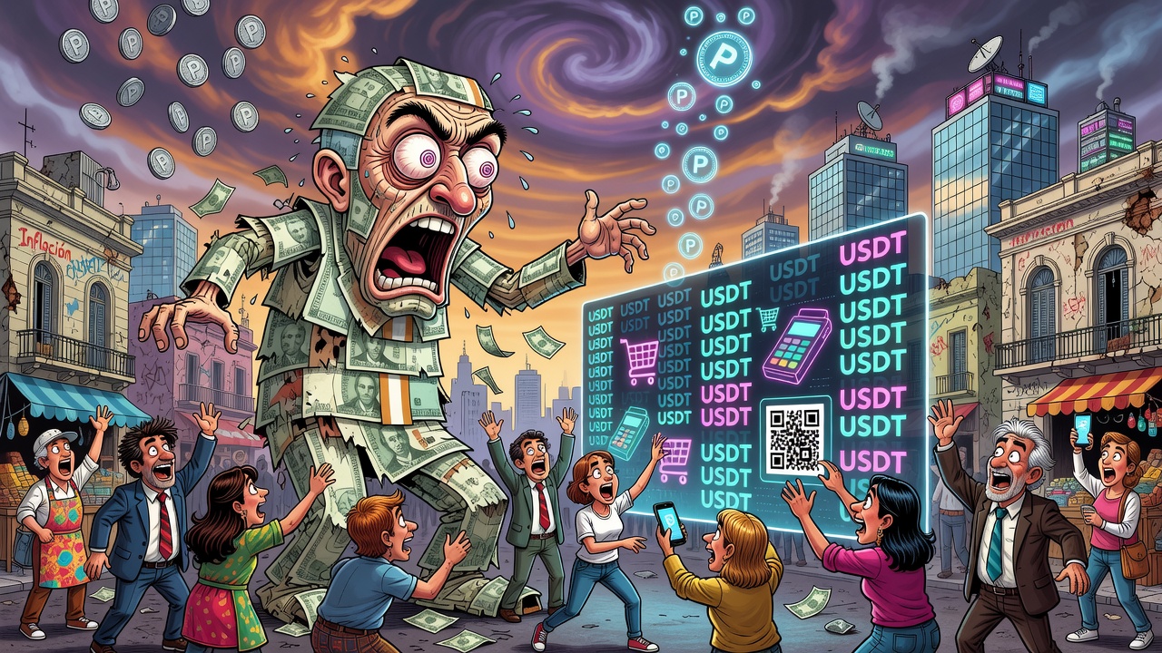 Image for Argentina se consolida como líder en gasto con stablecoins