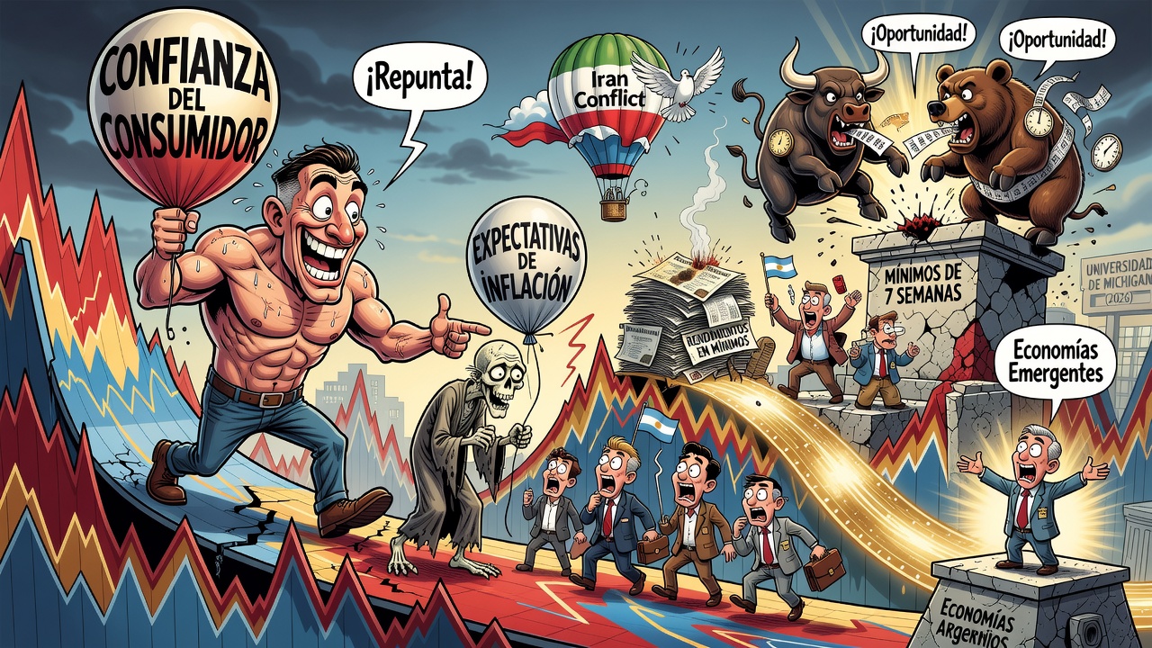Image for Repunta la confianza del consumidor en Estados Unidos y caen las expectativas de inflación