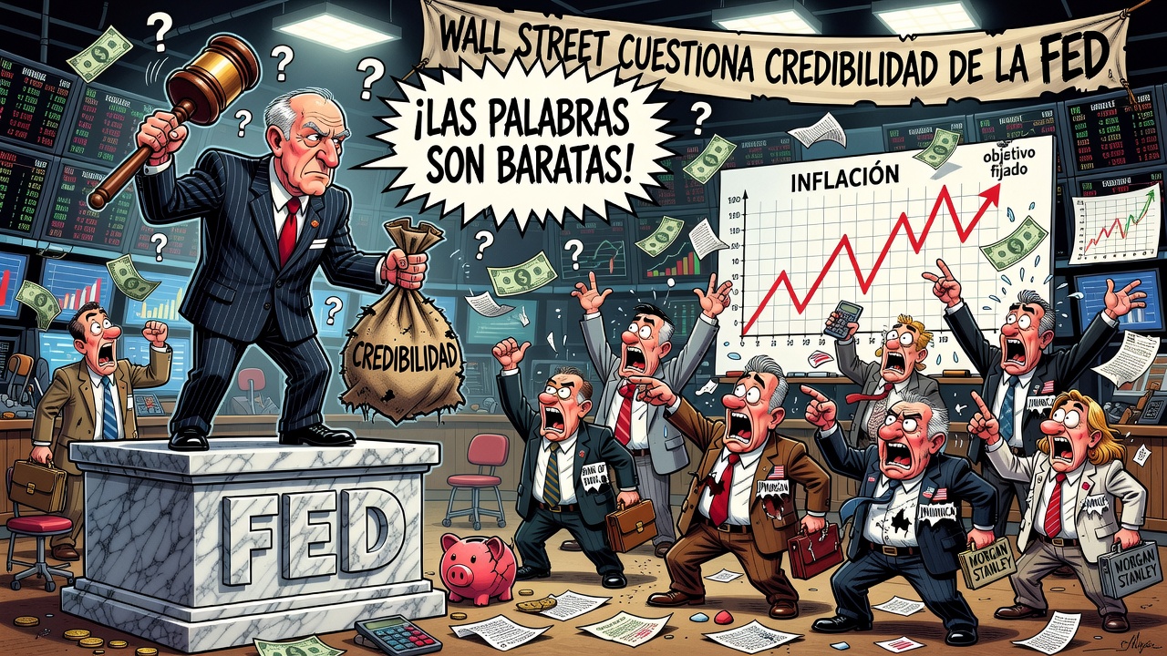 Image for Wall Street cuestiona credibilidad de la Fed tras decisión de mantener tasas