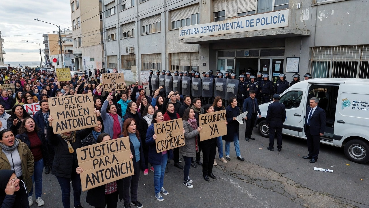 Mar del Plata al límite: tres brutales crímenes desatan marchas e incidentes y la provincia refuerza la seguridad