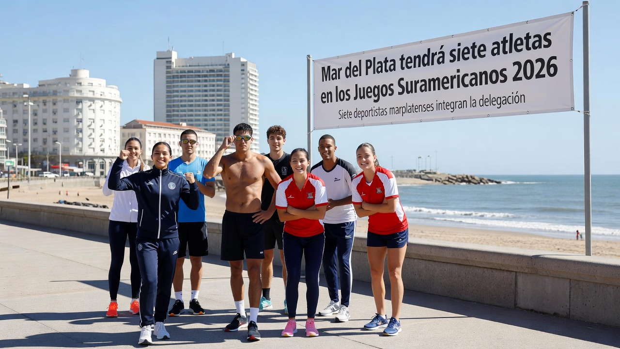 Mar del Plata tendrá siete atletas en los Juegos Suramericanos 2026