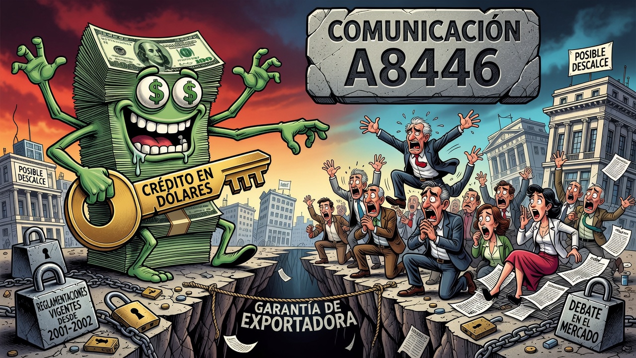 Image for El BCRA flexibilizó condiciones para otorgar créditos en dólares