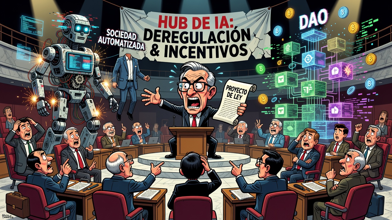 Image for Gobierno envió proyecto de ley para crear sociedades automatizadas operadas por IA
