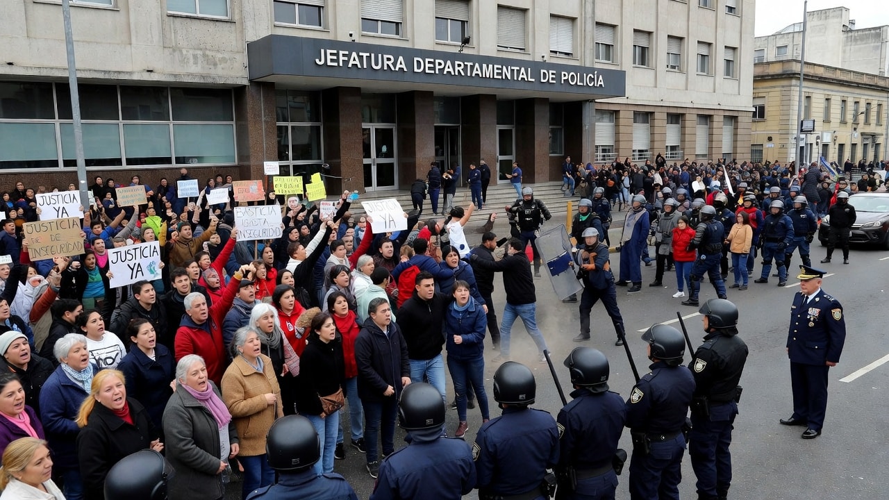 Mar del Plata al límite: tres brutales crímenes desatan marchas e incidentes y la provincia refuerza la seguridad