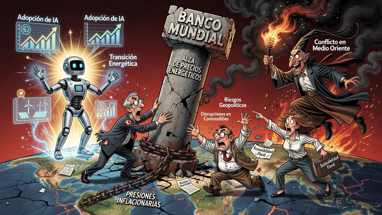 Image for Banco Mundial proyecta crecimiento global de 2,5% en 2026