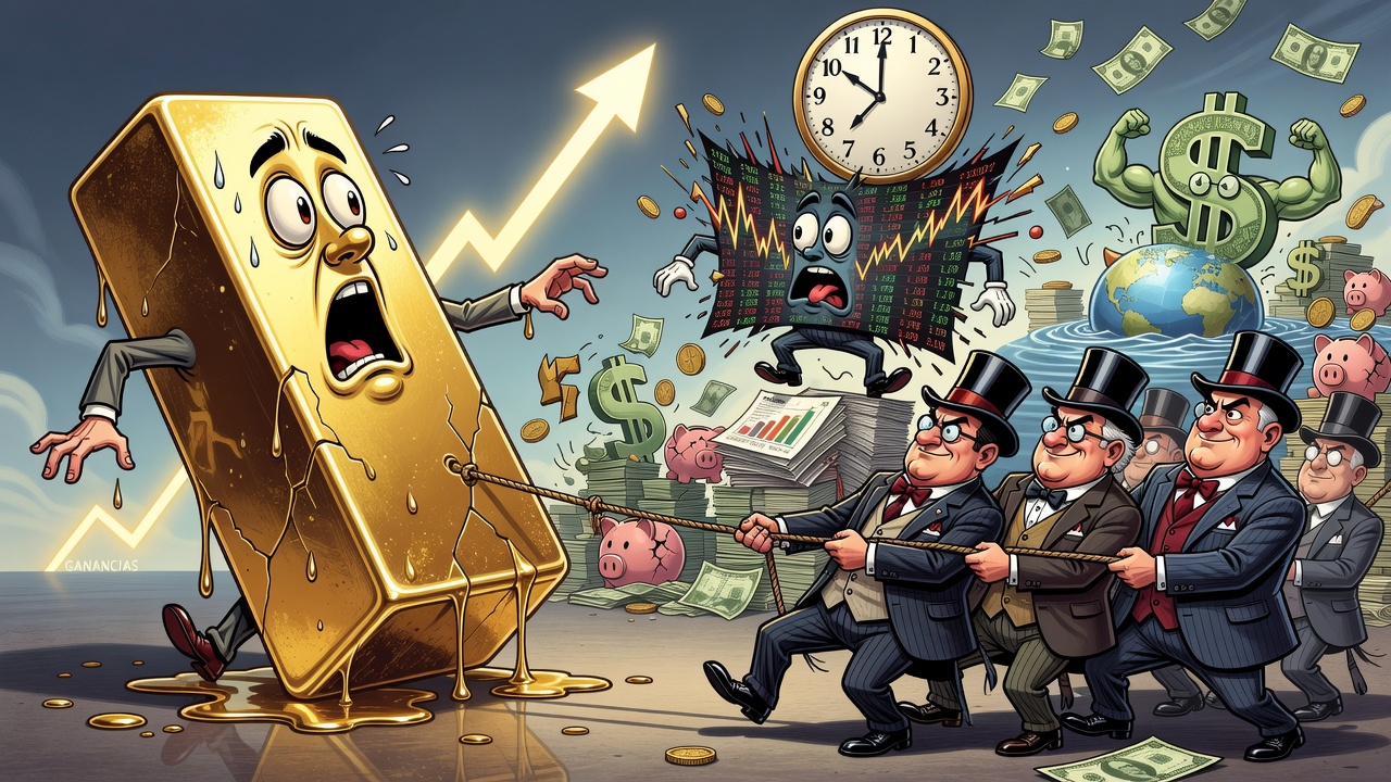 Image for El oro retrocede tras decisión de la Fed mientras Wall Street aguarda datos de inflación