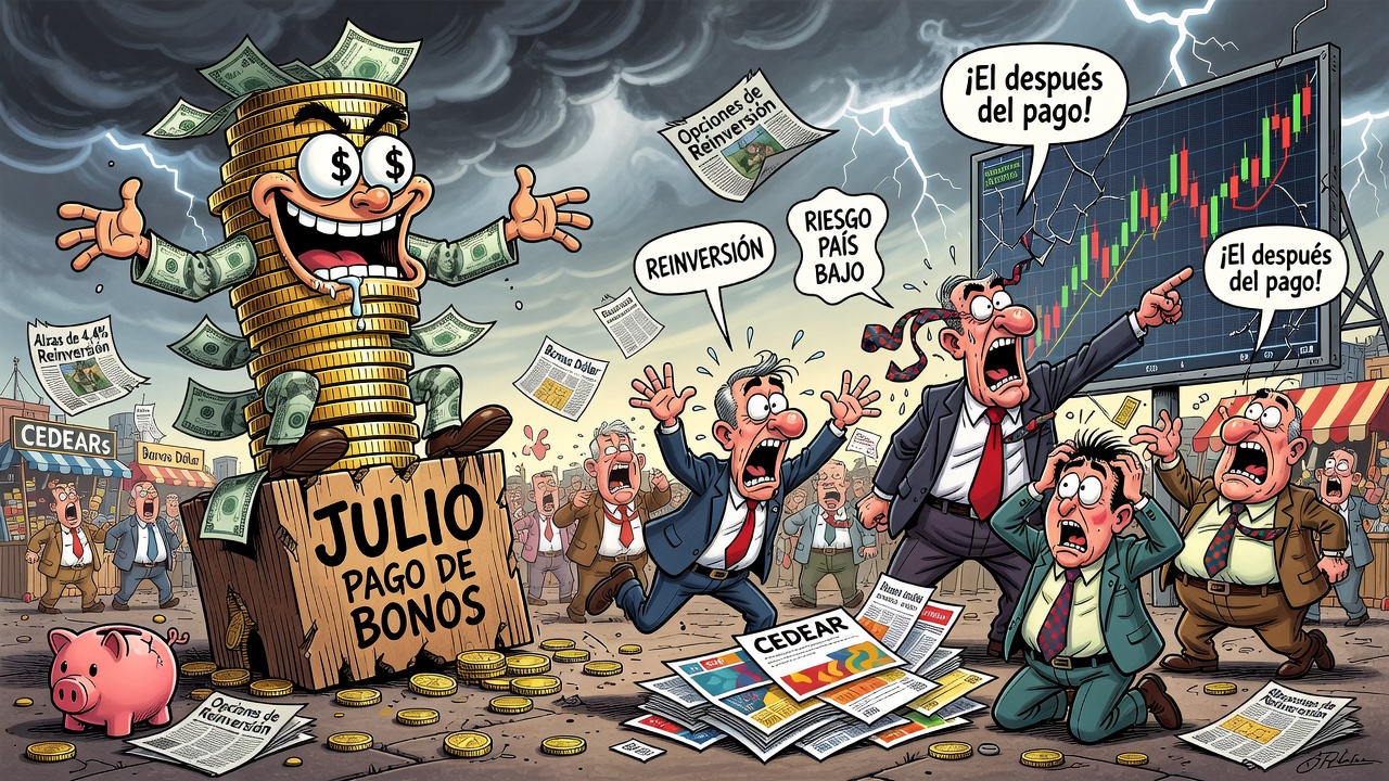 Image for El mercado ya mira el después del pago de bonos en julio