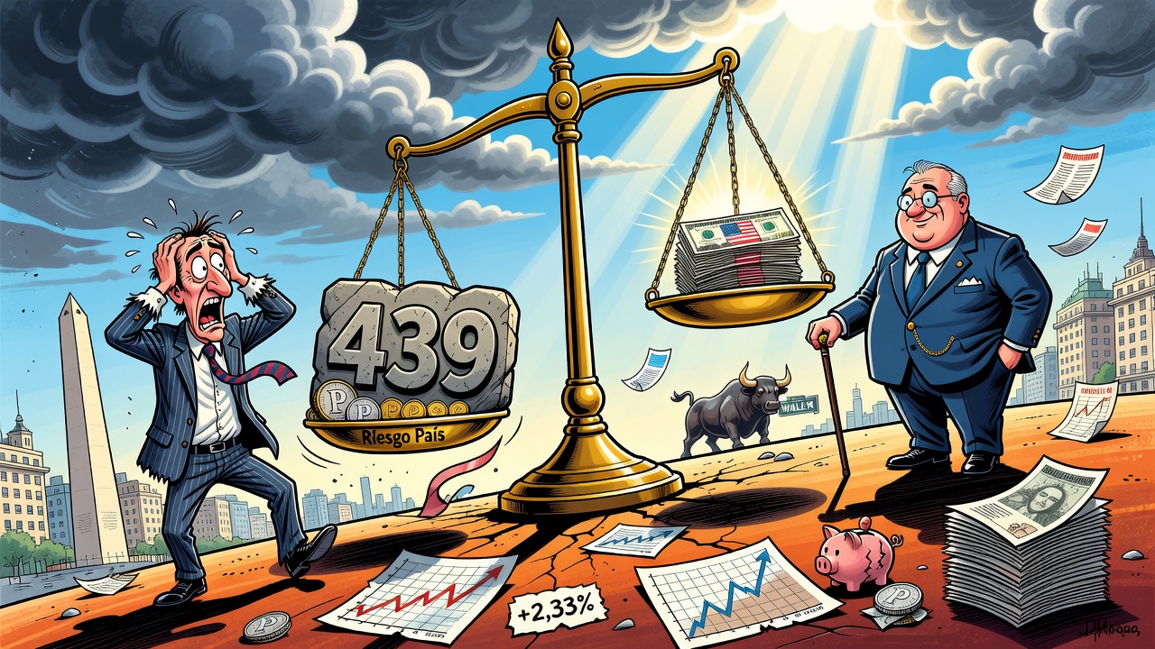 Riesgo país Argentina hoy: valor actualizado y evolución del índice