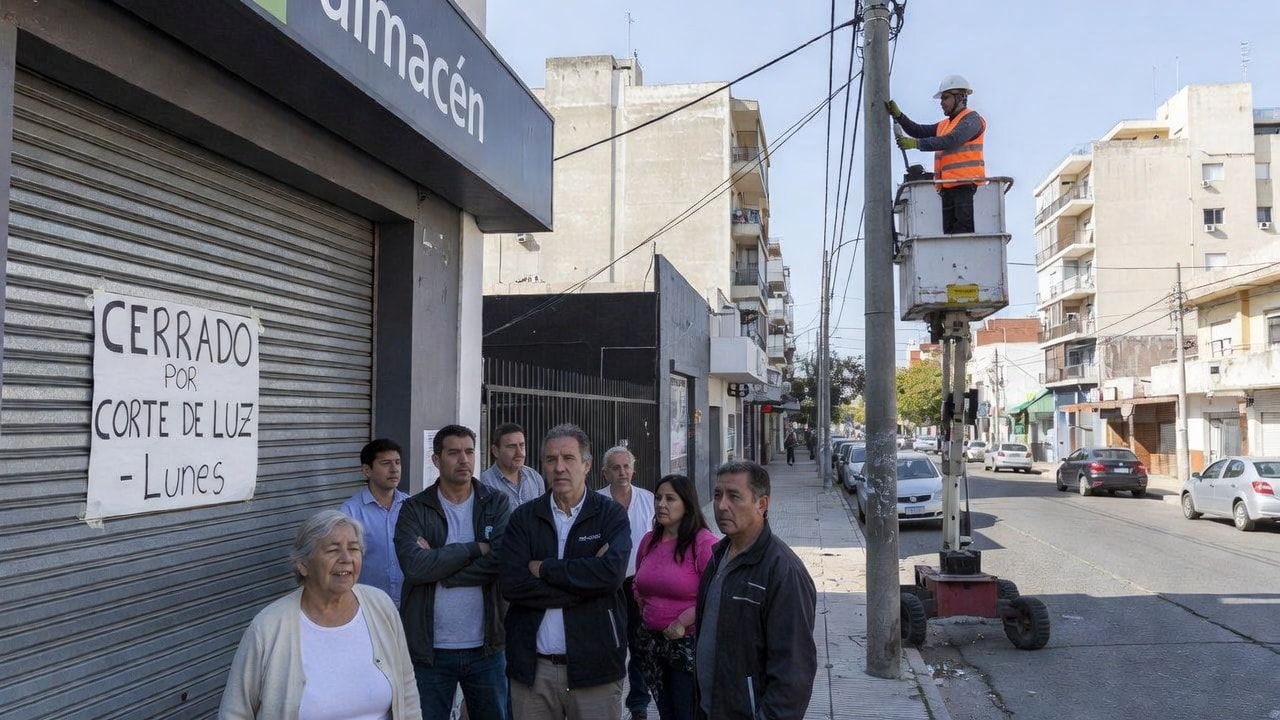 Varias zonas de Mar del Plata se quedarán sin luz este lunes