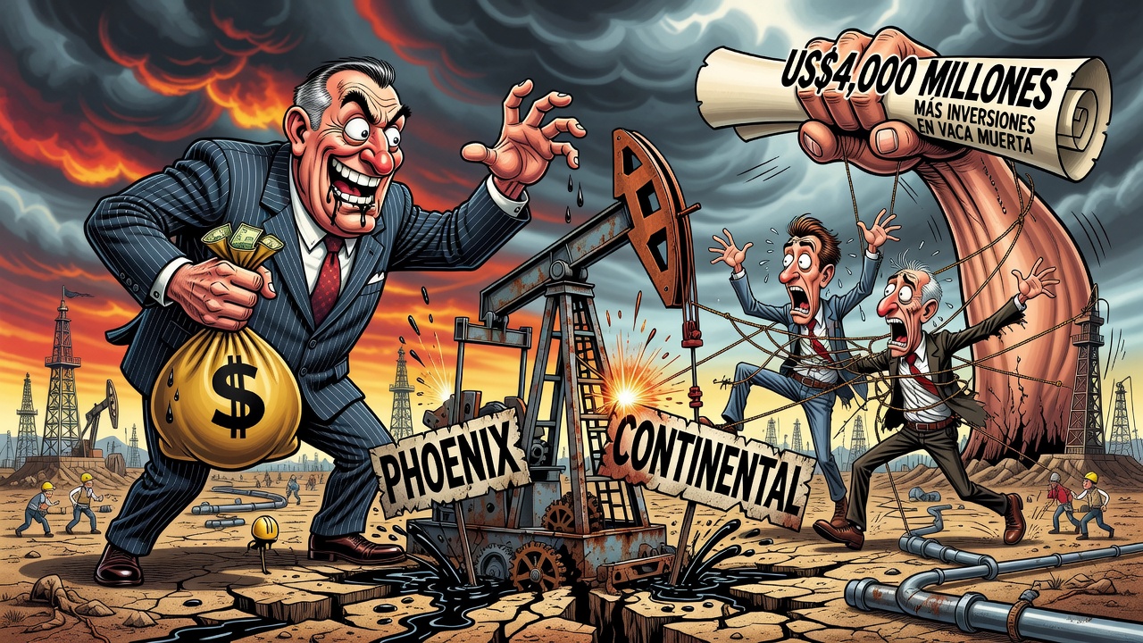 Continental Resources adquiere el 50% de Phoenix y compromete inversiones en Vaca Muerta