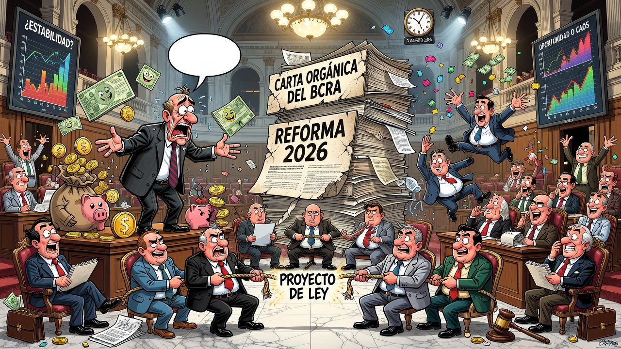 Diputados analiza reforma de la Carta Orgánica del BCRA