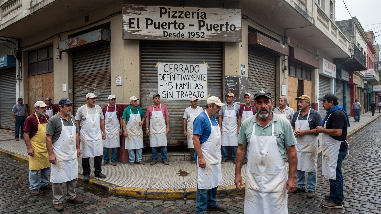 Cierra una histórica pizzería en Mar del Plata y 15 trabajadores se quedaron sin empleo