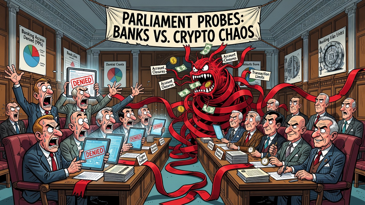 Parlamento británico inicia investigación sobre restricciones bancarias a empresas cripto