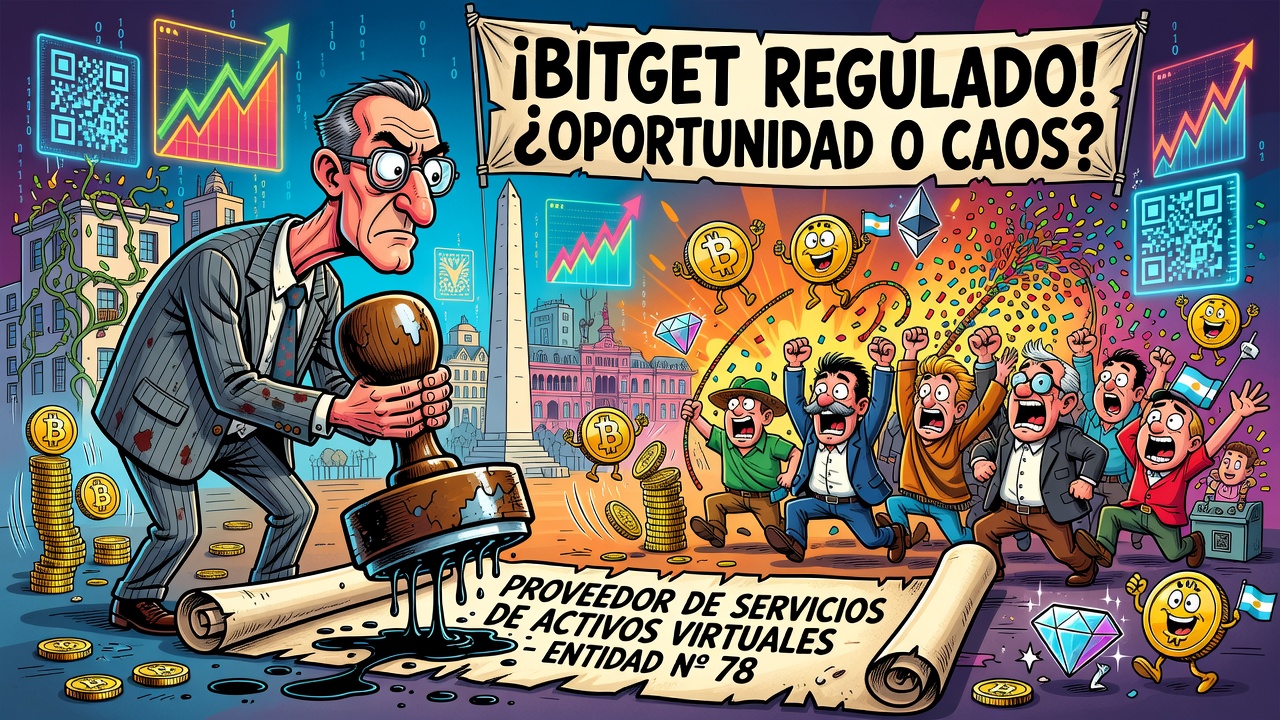 Image for Bitget obtiene registro PSAV de la CNV y opera regulada en Argentina