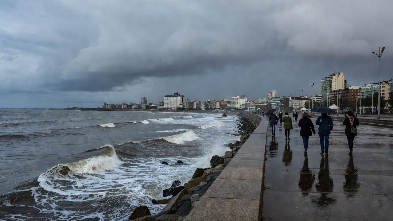 Pronóstico del SMN para Mar del Plata: tormentas aisladas para el viernes y sábado