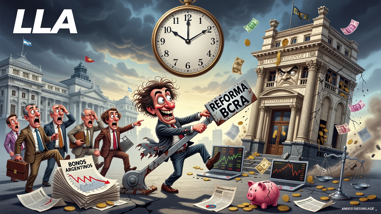 Image for Con la reforma del BCRA como eje, el Gobierno arranca una semana clave para LLA