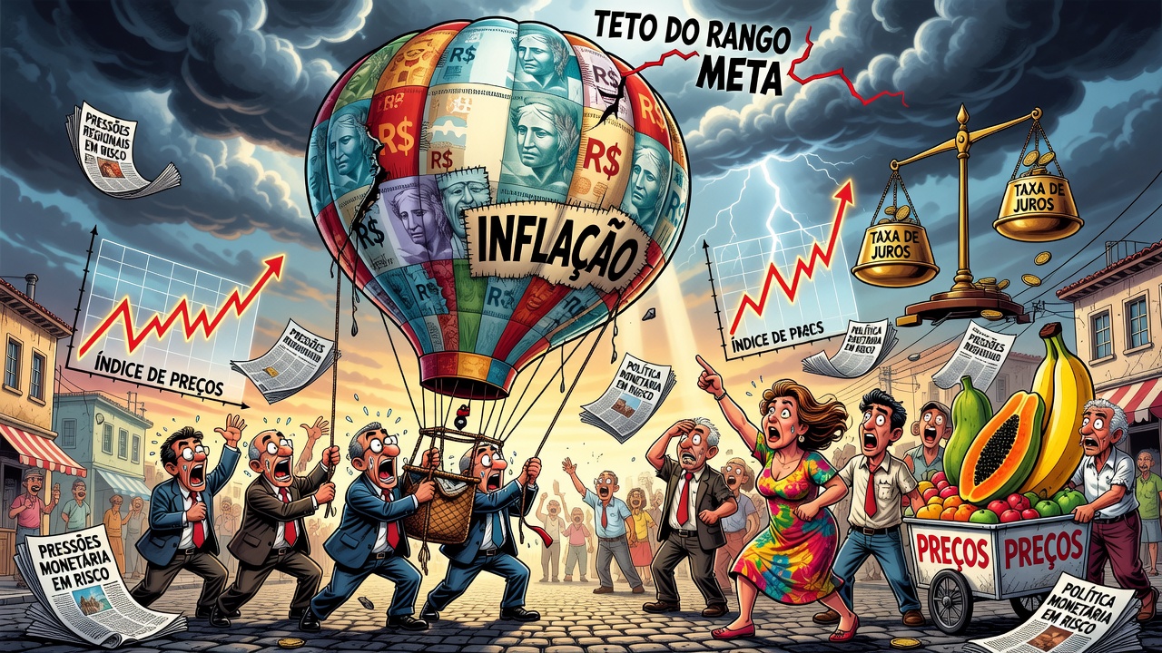 Image for Inflación de Brasil supera el techo del rango objetivo en mayo