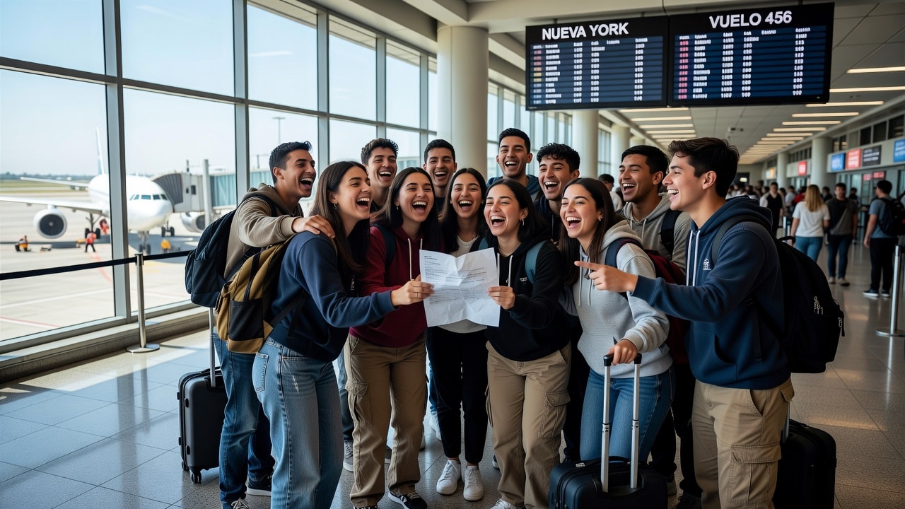 El mail que parecía falso y llevará a jóvenes de Mar del Plata y Tandil a Nueva York