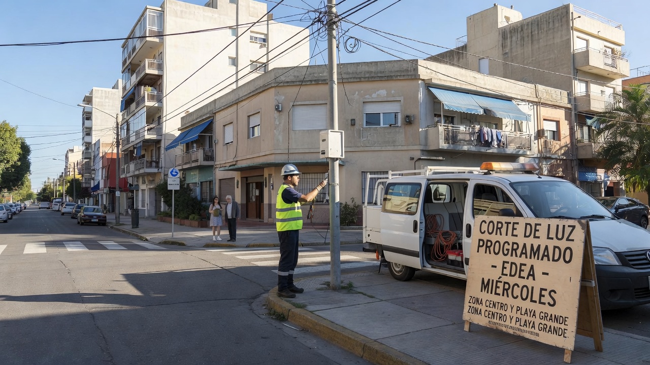 Image for Cortes de EDEA programados para este miércoles en Mar del Plata