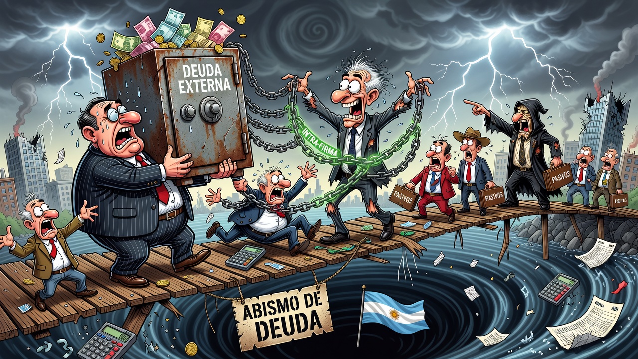 Sube la deuda externa del sector privado y la mitad es intra-firma
