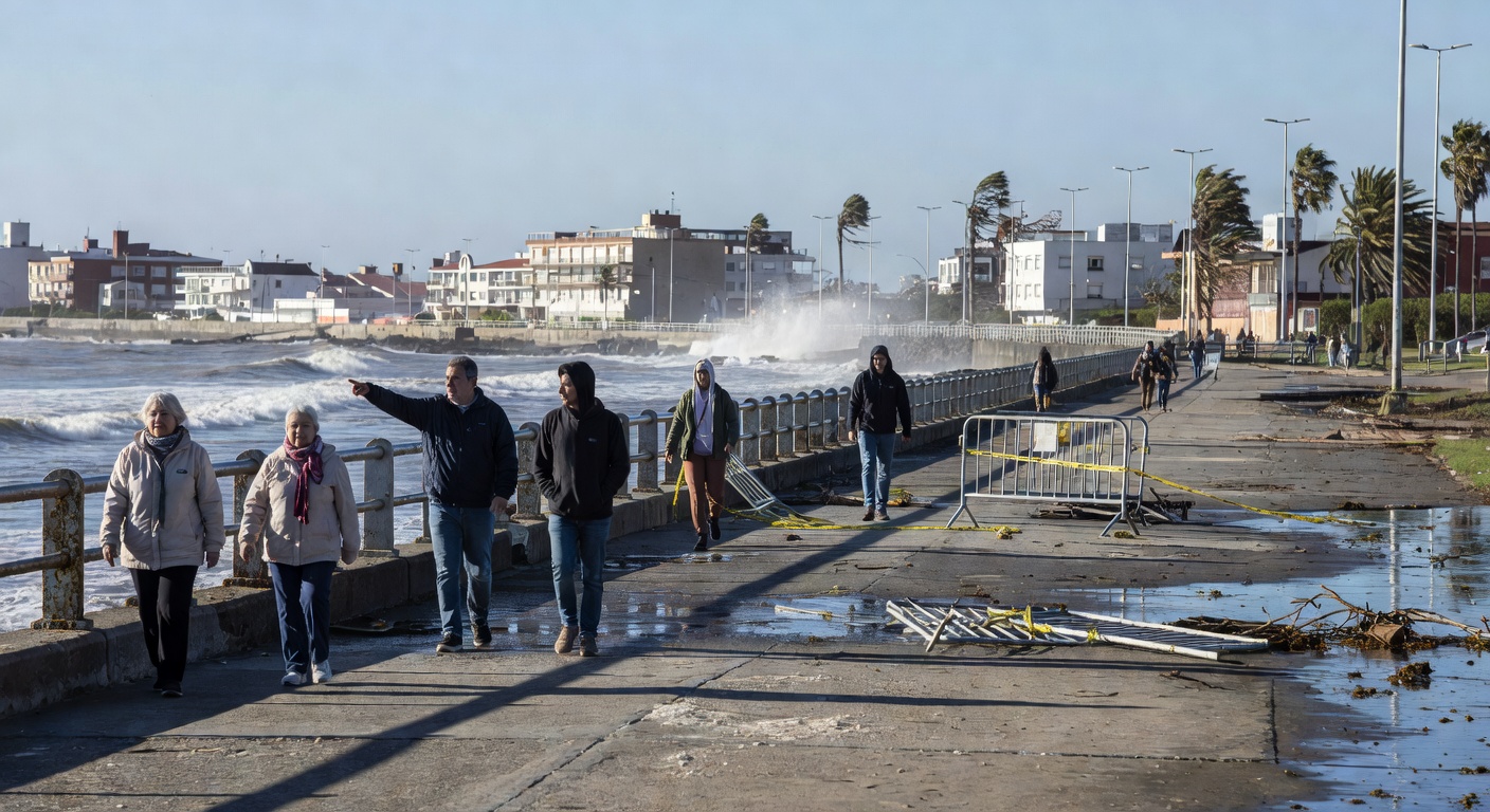 Mar del Plata salió del alerta y reabrieron el Paseo Dávila