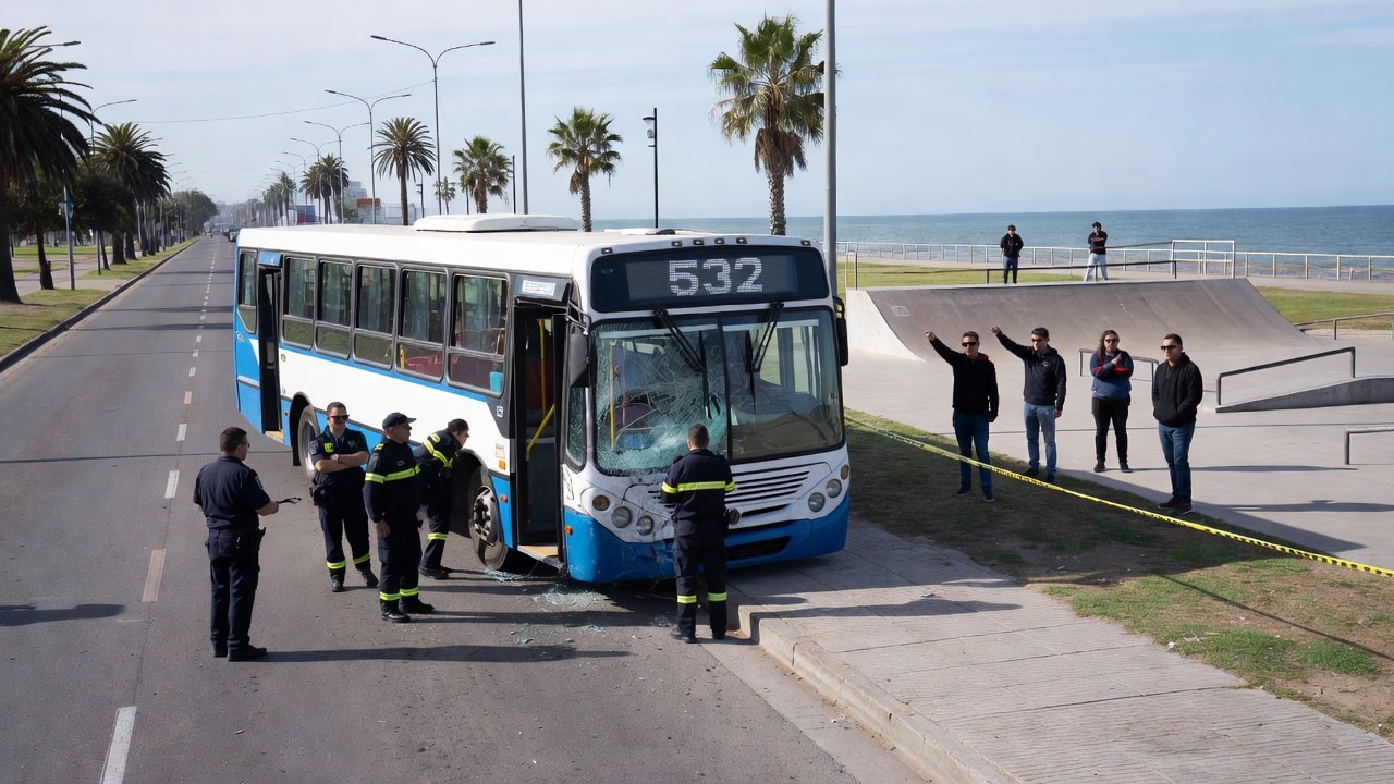 Identificaron a la víctima fatal del accidente de colectivo en la costa de Mar del Plata