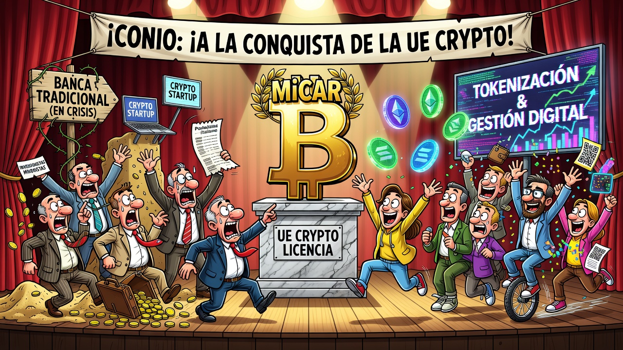 Fintech italiana Conio obtiene licencia para servicios crypto en la UE