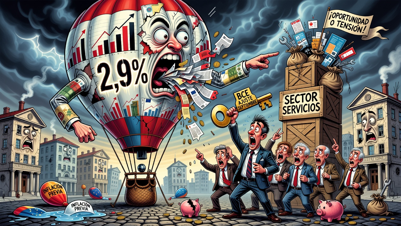 Image for Inflación en zona euro sube al 2,9% e incrementa chances de ajuste del BCE