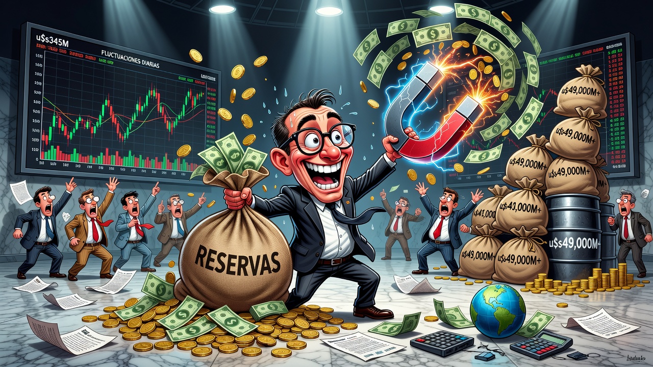 El BCRA acumuló más de u$s13.000 millones en compras de dólares en 2026 y reservas superan los u$s49.000 millones