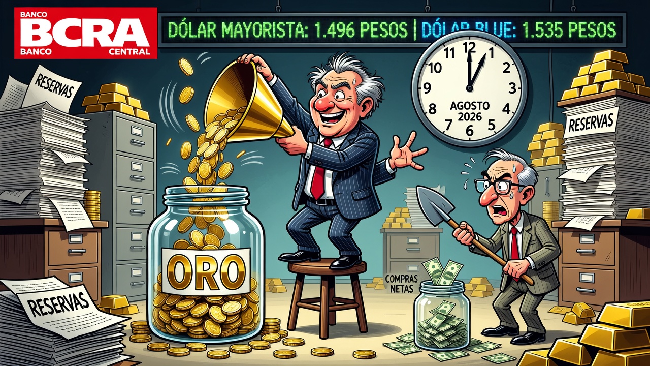Las reservas del BCRA subieron u$s112 millones aunque las compras netas se mantuvieron acotadas