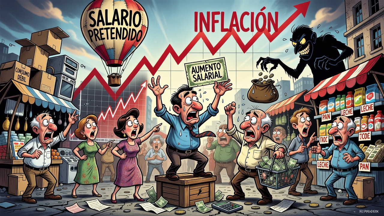 Image for Subió el salario pretendido por los argentinos, pero por debajo de la inflación