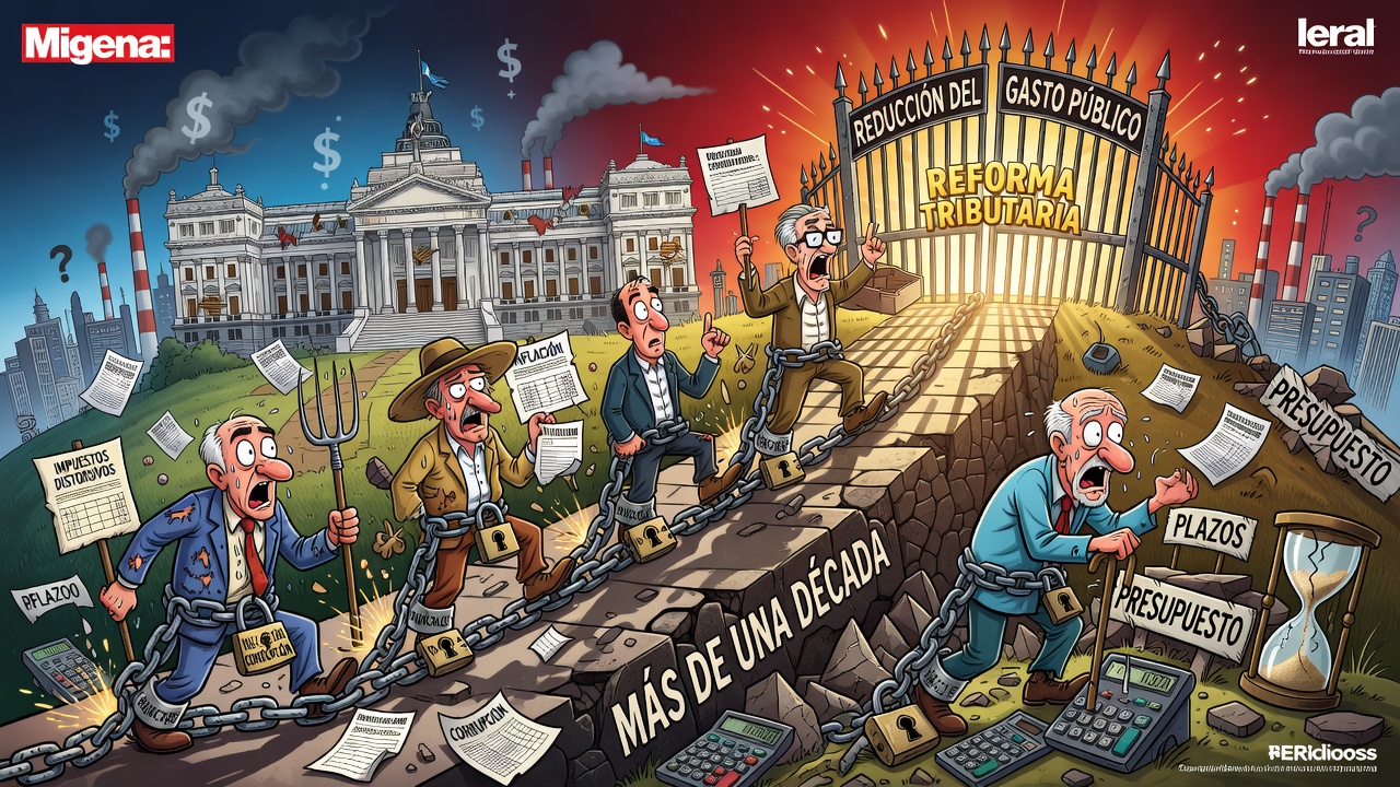 Image for Eliminar impuestos distorsivos en Argentina llevaría más de una década según informe privado