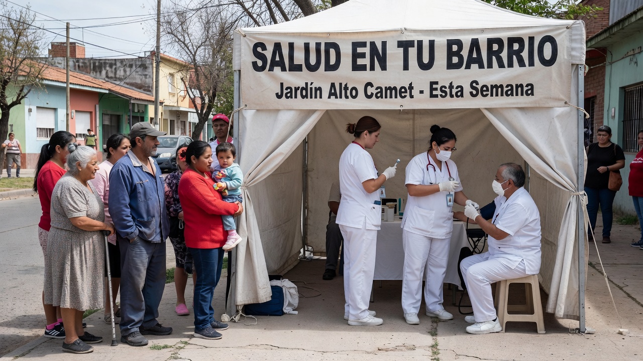 “Salud en tu Barrio” estará en Jardín Alto Camet esta semana