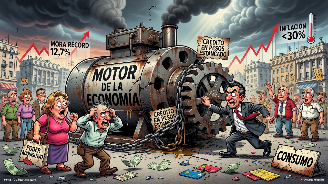 Se demora el arranque de un motor clave de la economía y complica la recuperación del consumo