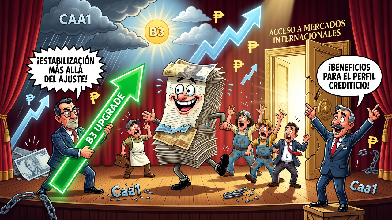 Image for Moody's elevó la calificación de Argentina a B3 y modificó el outlook a positivo