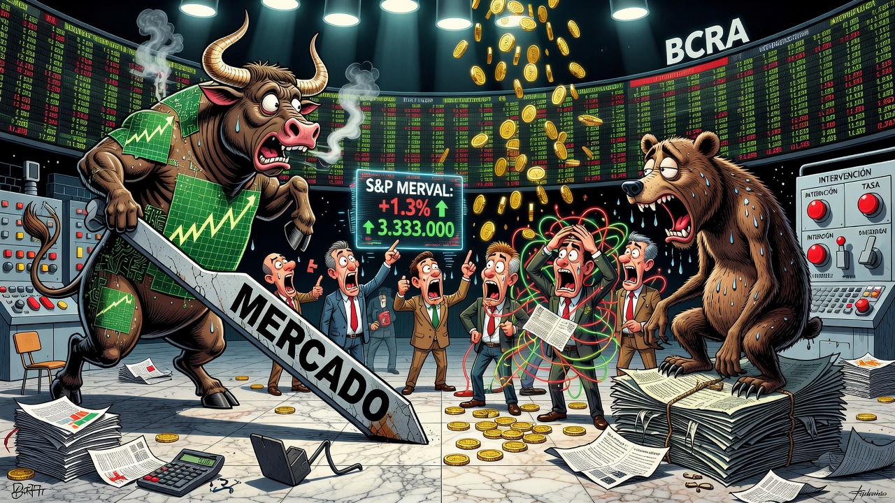Image for S&P Merval cierra con ganancias moderadas y foco en bonos soberanos