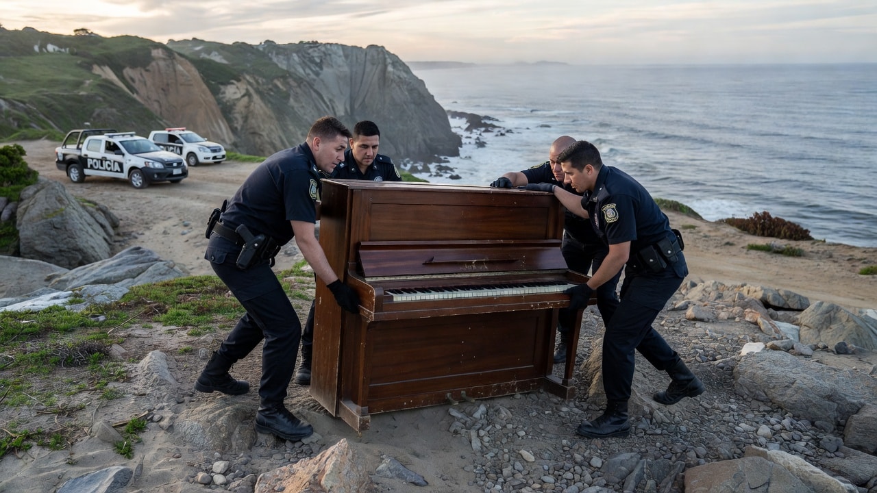 Recuperaron un piano robado en Acantilados