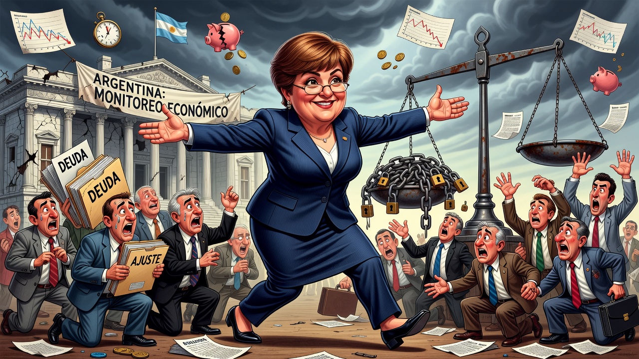 Image for Llegó al país Kristalina Georgieva, directora gerente del FMI