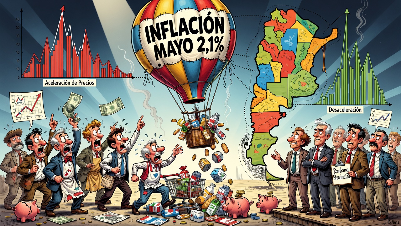 Image for Inflación de mayo fue del 2,1% y se conocieron datos por provincia