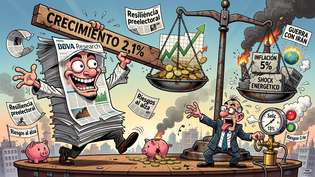 Image for BBVA Research revisa al alza el crecimiento de Brasil a 2,1% para 2026 pero advierte por presiones inflacionarias