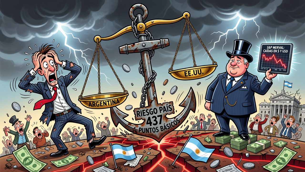 Riesgo país Argentina hoy: valor y evolución