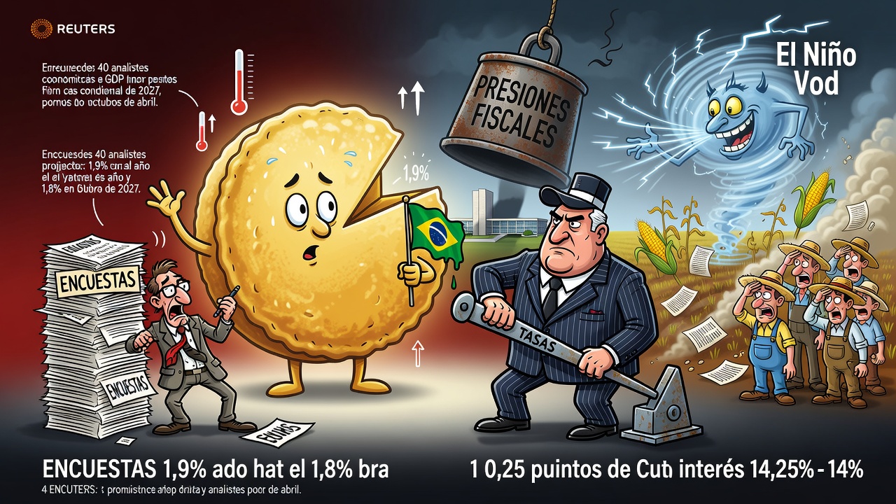 Reuters prevé crecimiento moderado de Brasil tras elecciones de octubre